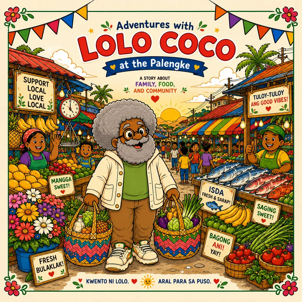 Cover of Adventures with LoLo Coco at the Palengke