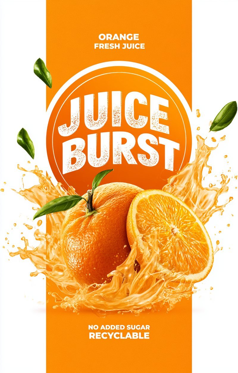 Juice Burst — Orange Fresh Juice product artwork